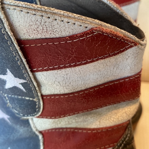 ROPER American Beauty Flag Ankle Boots - Picture 8 of 14